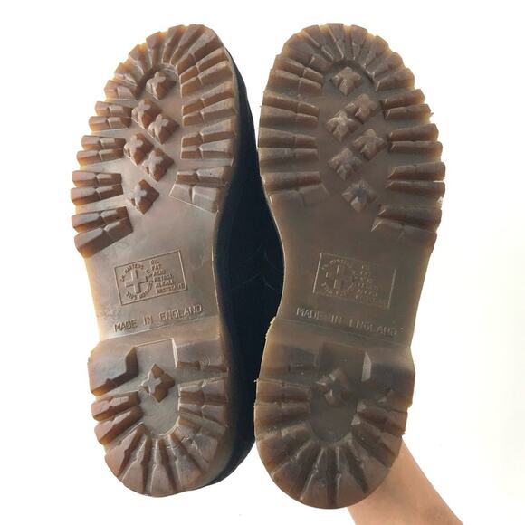 Vintage Dr Martens England Platform Monk Strap Nubuck Steel Toe Men’s 9 Shoes - Picture 8 of 8